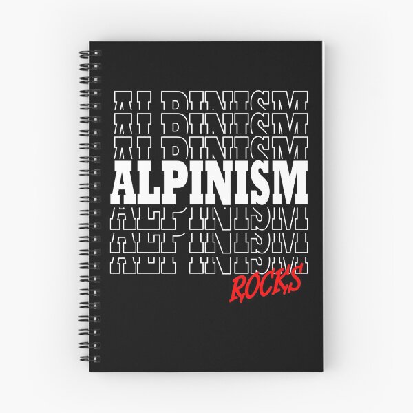 Item preview, Alpinism rocks (dark) designed and sold by Good-tees.