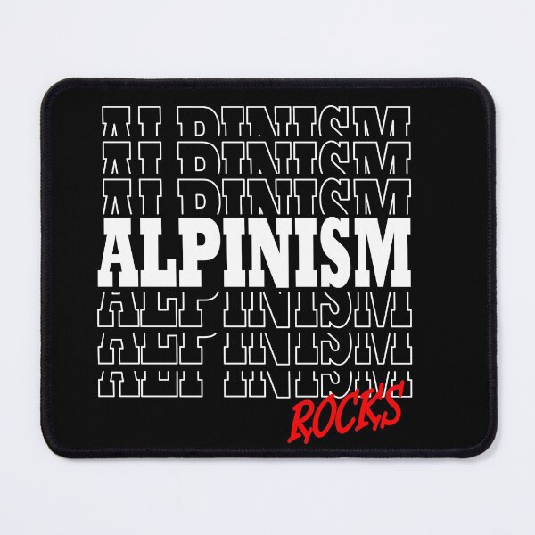 Item preview, Alpinism rocks (dark) designed and sold by Good-tees.