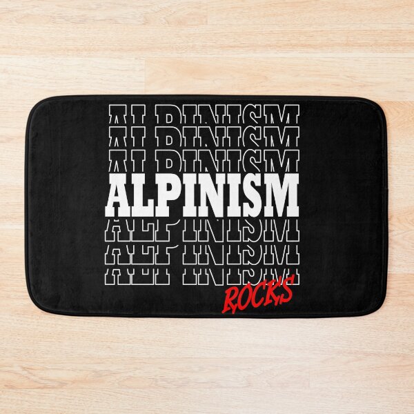Item preview, Alpinism rocks (dark) designed and sold by Good-tees.