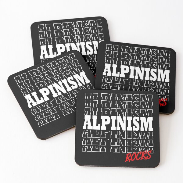 Item preview, Alpinism rocks (dark) designed and sold by Good-tees.
