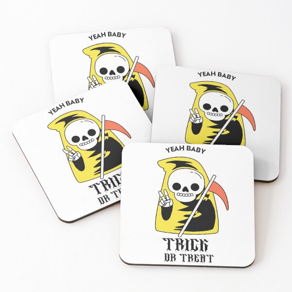 Item preview, Yeah Baby, Trick or Treat designed and sold by TheHillSpruce.
