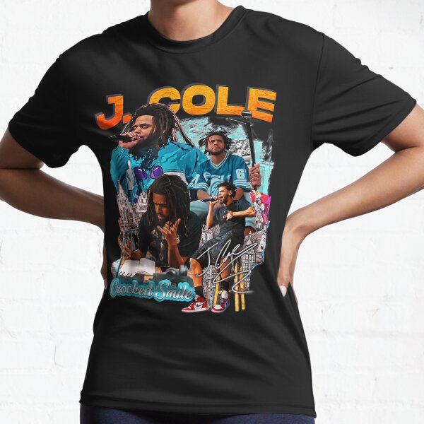 J-Cole-Tee-Rappeur-Retro-Vintage Hommes Femmes T-shirt respirant
