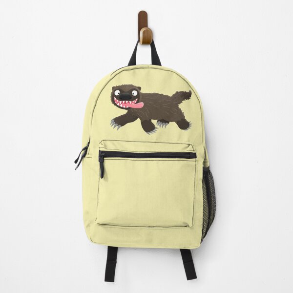 Item preview, Funny hungry wolverine animal cartoon  designed and sold by FrogFactory.