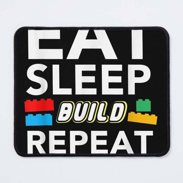 Item preview, Sleep Eat Build Repeat Building Blocks Bricks Master Builder designed and sold by MasonshiNoor.