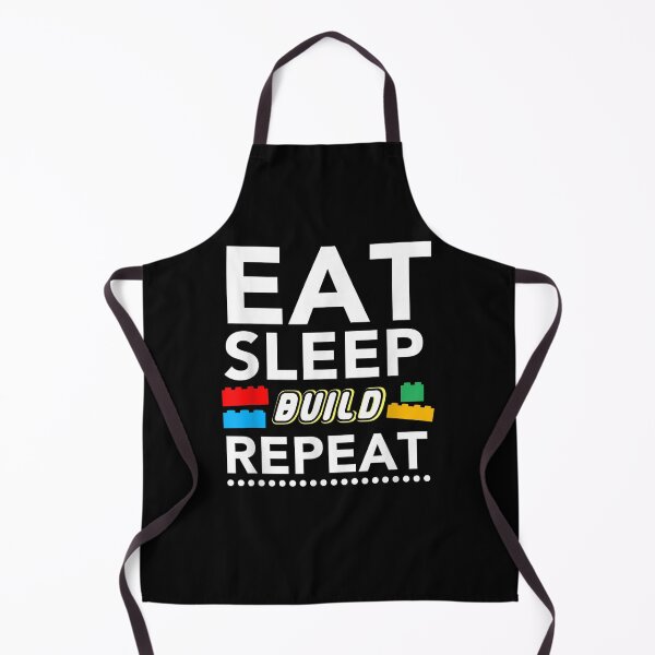 Item preview, Sleep Eat Build Repeat Building Blocks Bricks Master Builder designed and sold by MasonshiNoor.