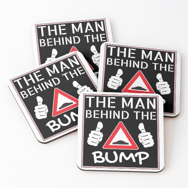 Item preview, The Man Behind the Bump - Achievement Unlocked Dad - First Time father designed and sold by For the love of Pixels.