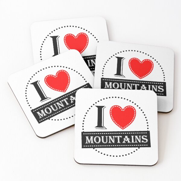 Item preview, I love mountains designed and sold by Good-tees.