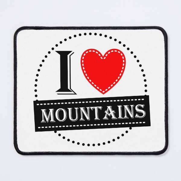 Item preview, I love mountains designed and sold by Good-tees.