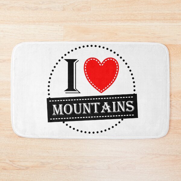 Item preview, I love mountains designed and sold by Good-tees.