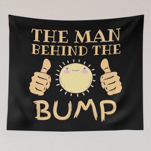 Item preview, The Man Behind the Bump - Achievement Unlocked Dad - First Time father designed and sold by For the love of Pixels.