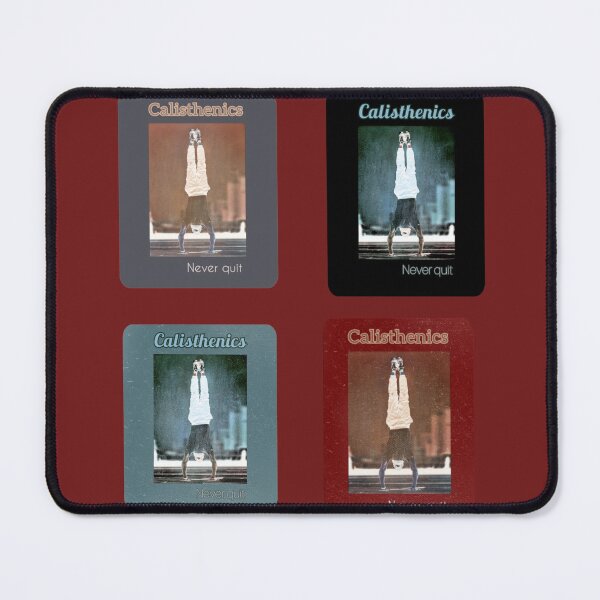 Item preview, CALISTHENICS.Never quit(sticker pack edition) designed and sold by JIMMYKIVUTI.