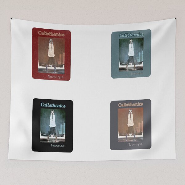 Item preview,   CALISTHENICS.Never quit(sticker pack edition) designed and sold by JIMMYKIVUTI.