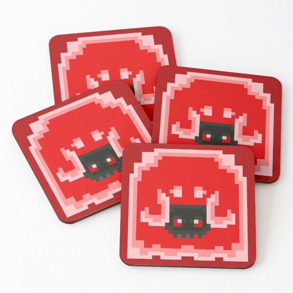 Item preview, A Red Ghost and A Skull :o designed and sold by rin3d .