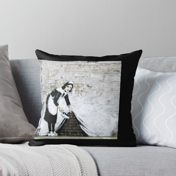 Item preview, Banksy Barre bajo la alfombra designed and sold by SharpWallArts.
