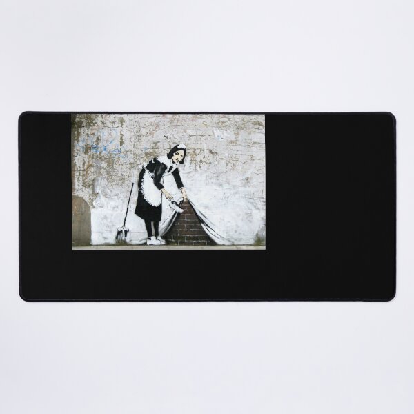 Item preview, Banksy Sweep it Under the Carpet designed and sold by SharpWallArts.