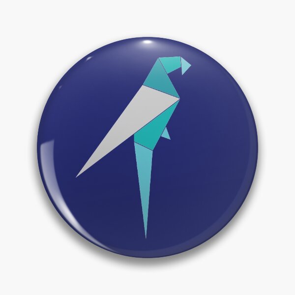 Item preview, Origami parrot bird artwork designed and sold by Idyllio.