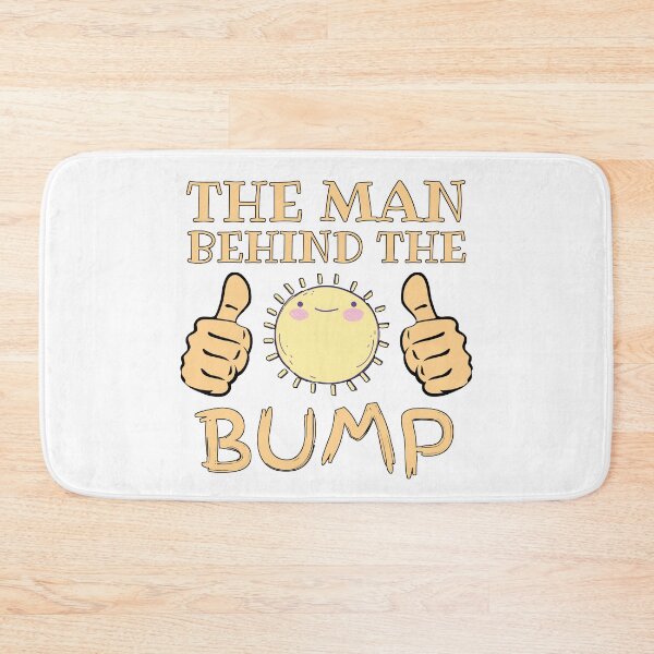 Item preview, The Man Behind the Bump - Achievement Unlocked Dad - First Time father designed and sold by For the love of Pixels.