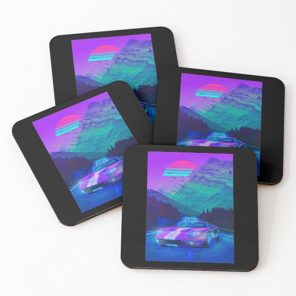 Item preview, Car Retro Synthwave Sun designed and sold by Jeff Creative.