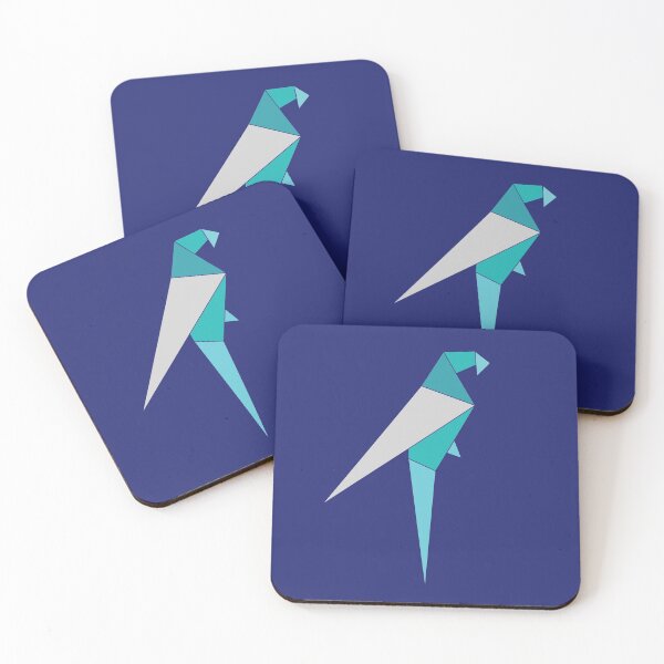 Item preview, Origami parrot bird artwork designed and sold by Idyllio.