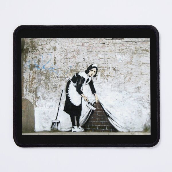 Artikelvorschau, Banksy fegt es unter den Teppich entworfen und verkauft von SharpWallArts.