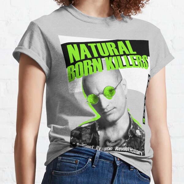 Camiseta Assassinos Por Natureza Natural Born Killers Stone