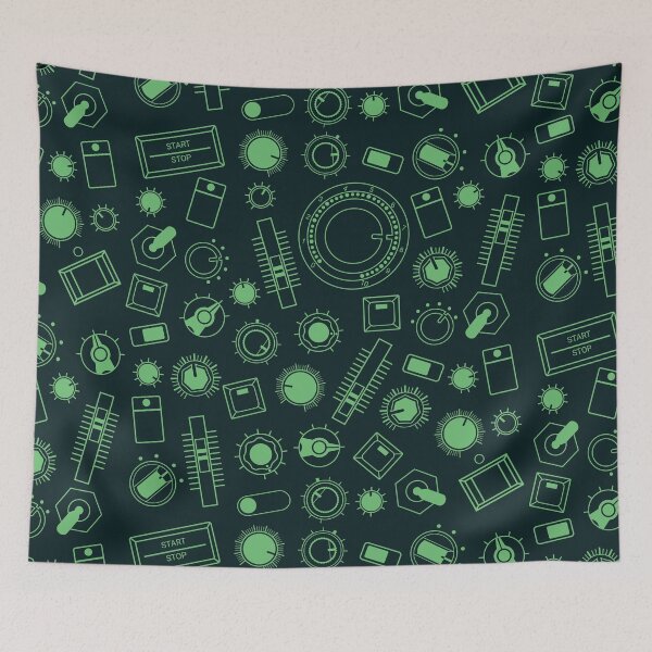 Item preview, Vintage Analogue Synthesizer Controls designed and sold by AtomicMalibu.