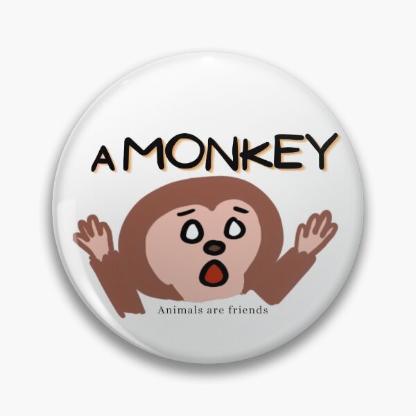 Item preview, A monkey - Animals are friends designed and sold by 30xZero.