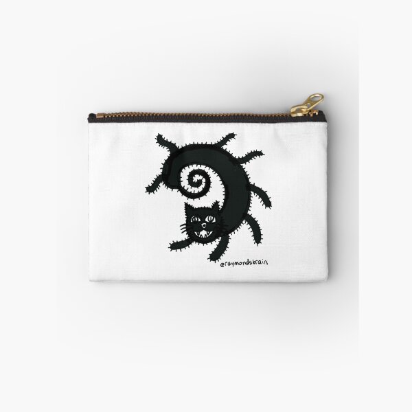 Item preview, Furry black cat with eight legs in a spiral designed and sold by Raymond Nakamura.