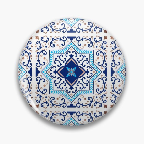 Item preview, Geometric Turkish Tile designed and sold by zhSurfaceDesign.