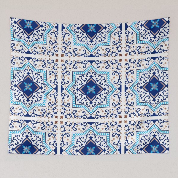 Item preview, Geometric Turkish Tile designed and sold by zhSurfaceDesign.