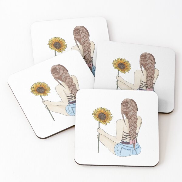 Item preview, Sunflower girl designed and sold by Piscoletters (Ploi).
