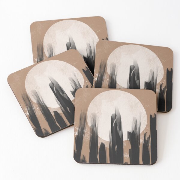 Item preview, Abstract landscape art No.55 designed and sold by DPDesignArt.