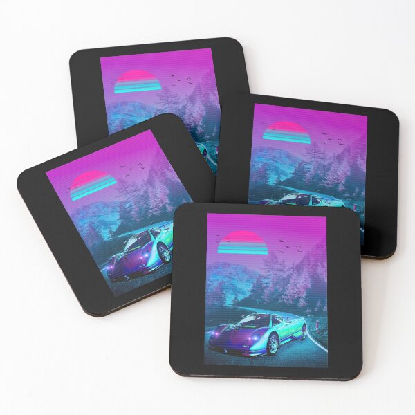 Item preview, Car Retro Synthwave Sun designed and sold by Jeff Creative.