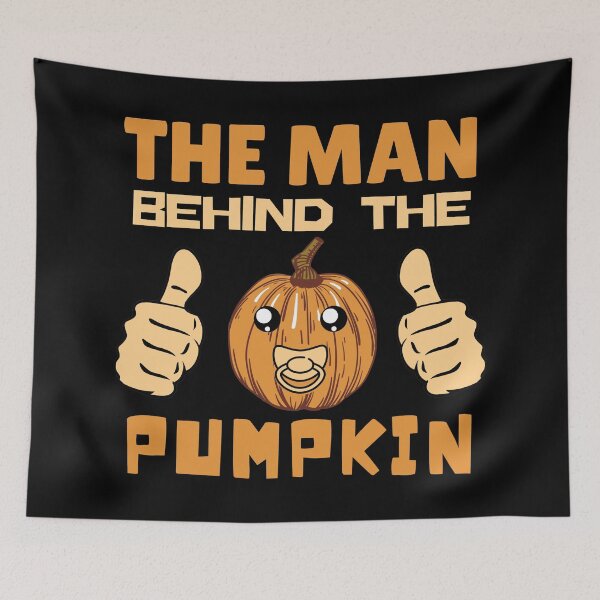 Item preview, The Man Behind the Pumpkin - Achievement Unlocked Dad - The Man Behind the Bump designed and sold by For the love of Pixels.