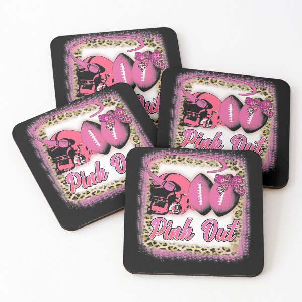 Item preview, Breast Cancer Ribbon Pink Out Football Pink Ribbon Bleached designed and sold by BaseStore.