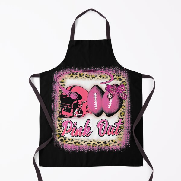 Item preview, Breast Cancer Ribbon Pink Out Football Pink Ribbon Bleached designed and sold by BaseStore.