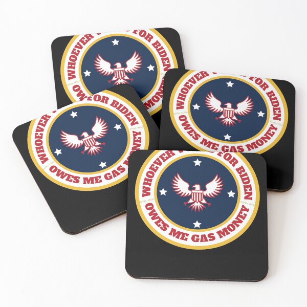 Item preview, Funny Anti Biden Quote Whoever Voted Owes Me Gas Money designed and sold by Margaretsse.