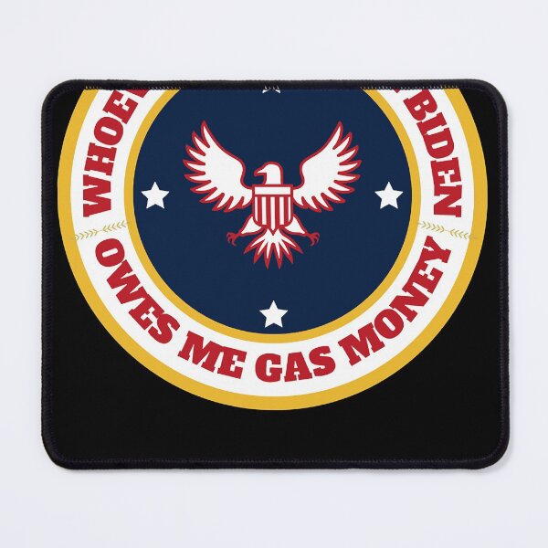 Item preview, Funny Anti Biden Quote Whoever Voted Owes Me Gas Money designed and sold by Margaretsse.