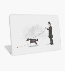 Walking The Dog Laptop Skin