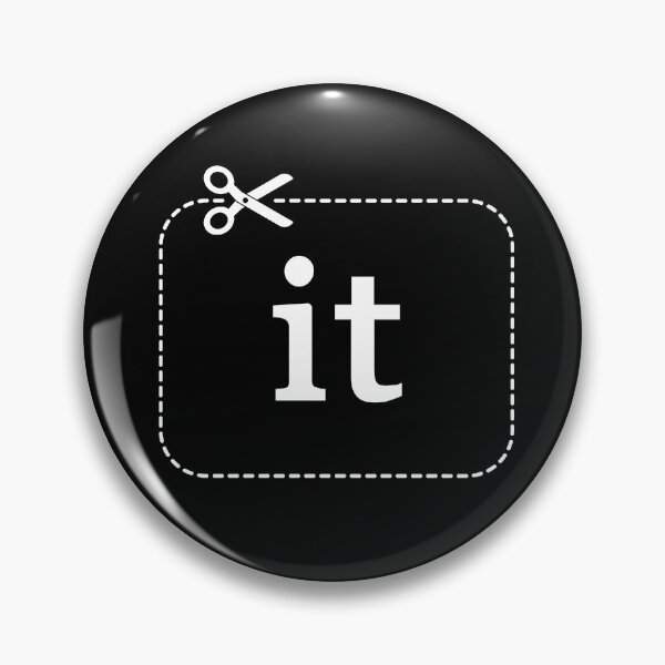 Item preview, CUT it OUT - white on black designed and sold by Tree45.