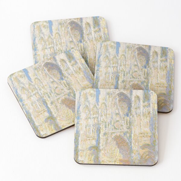 Item preview, Claude Monet. Facade of the Rouen Cathedral in full sun designed and sold by likiska.