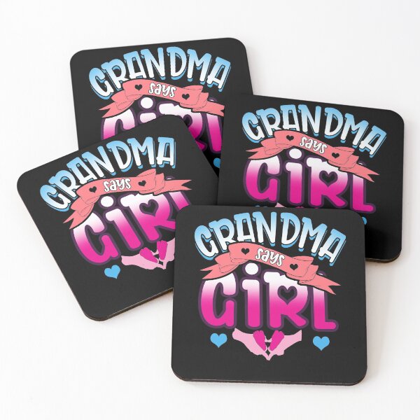 Item preview, Gender Reveal Grandma Says Girl Matching Family Baby designed and sold by BaseStore.