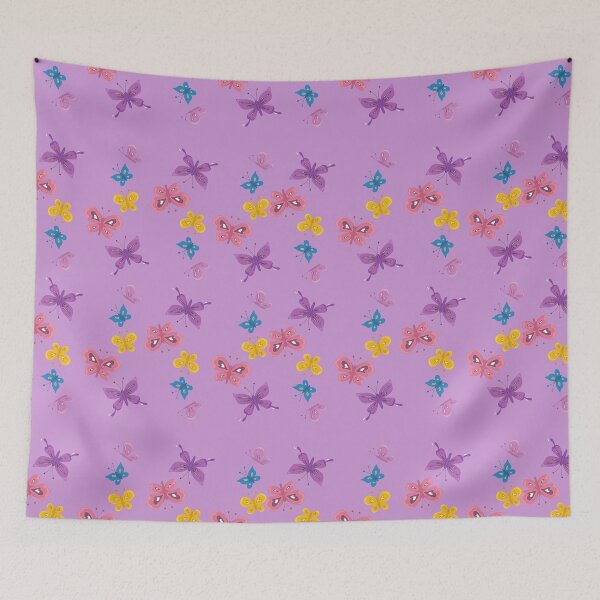 Item preview, Pretty  Pastel and Purple Butterflies-Mask designed and sold by medoutfits.