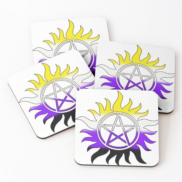 Item preview, Non Binary Anti Possession Symbol  designed and sold by KayWinchester92.