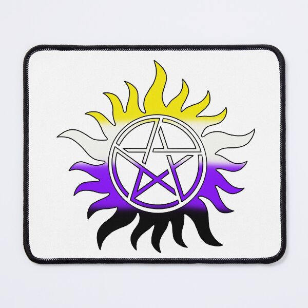 Item preview, Non Binary Anti Possession Symbol  designed and sold by KayWinchester92.