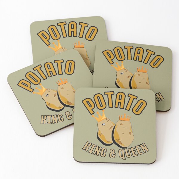 Item preview, Potato King & Queen Funny Potatoes Gift designed and sold by Onewivnacher.