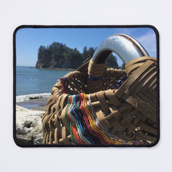 Item preview, Basket and Pacific Ocean designed and sold by WeepingGrove.