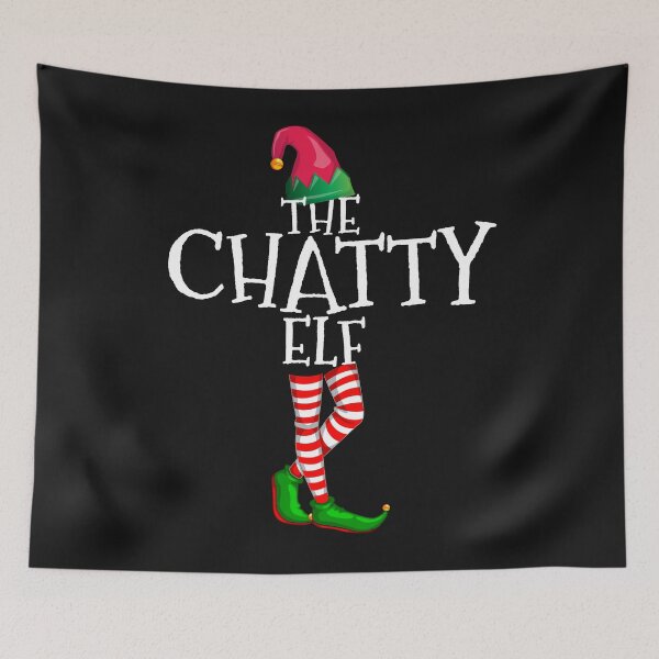 Item preview, The CHATTY Elf Matching Family Group Christmas Funny gift designed and sold by Mo-Am.