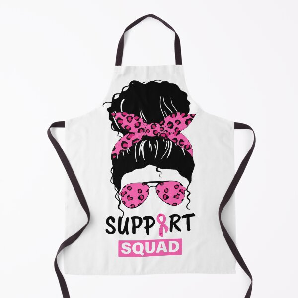 Item preview, Black Queen Breast cancer Afro support squad pink leopard ribbon designed and sold by THEMADBRUSH.
