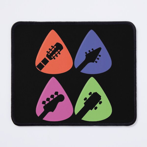 Item preview, Four Colorful Guitar Picks designed and sold by Rhu Creations.